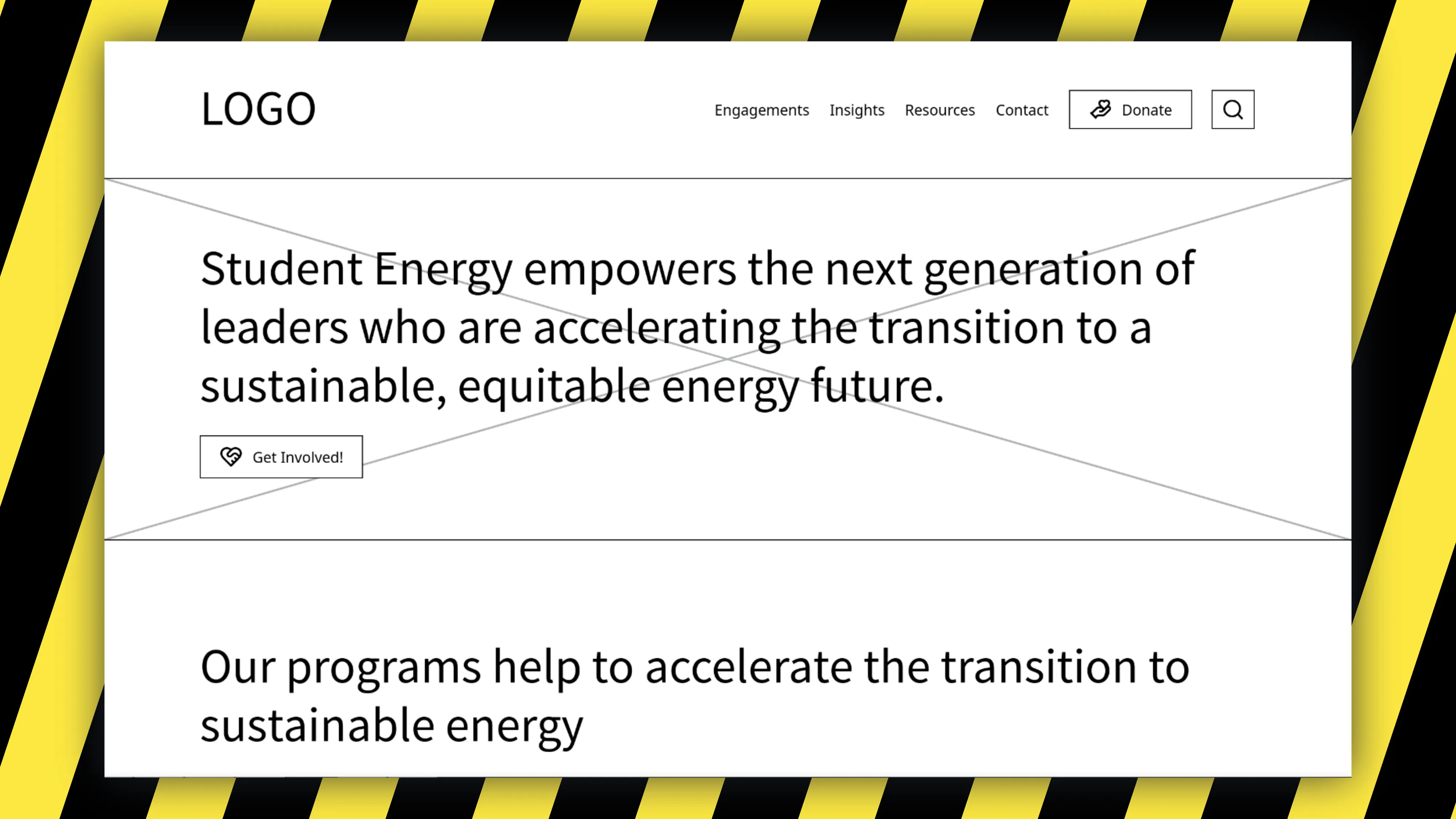 Pour mettre l'accent sur la structure et le flux, les wireframes basse fidélité excluaient les images et les polices personnalisées. [Voir dans Penpot](https://design.penpot.app/#/view?file-id=f336a94c-01dc-8157-8004-87392b54bb79&index=0&share-id=5a06de77-2a55-80cc-8005-aa38bfab5940&page-id=f336a94c-01dc-8157-8004-87392b54bb7a).