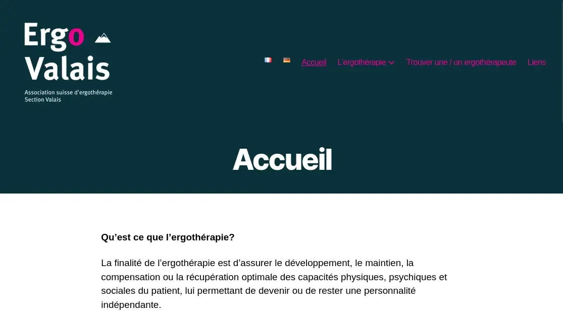 Le site a été construit à partir du thème WordPress de base "Twenty Twenty", un thème enfant personnalisé a été créé pour suivre et préserver les modifications.
